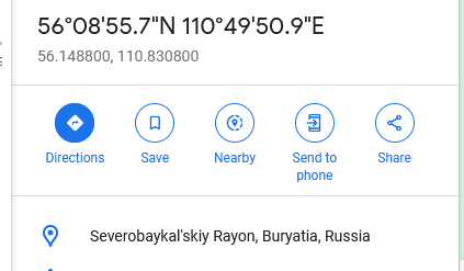 Unexpected result in Google Maps for our coordinates