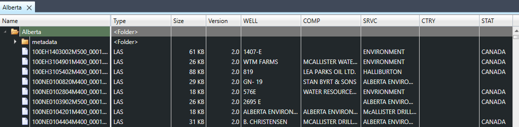 LAS files with no value for CTRY mnemonic