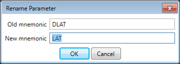 Rename the DLAT mnemonic to LAT